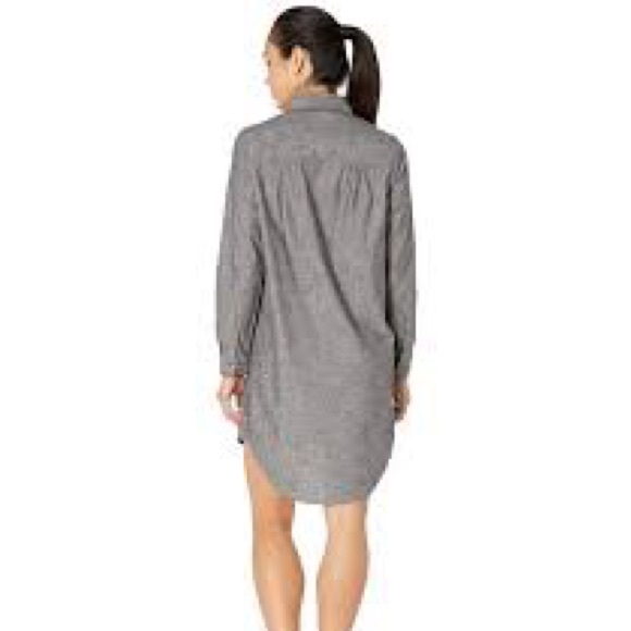 The North Face Black Chambray Dress, Relaxed Fit XSmall - Picture 2 of 12